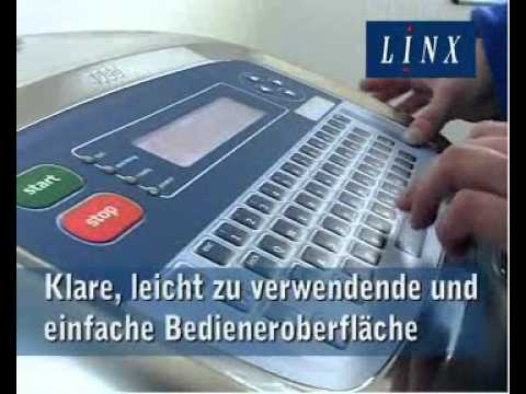 Continuous Inkjet Drucker Linx 4900 Youtube