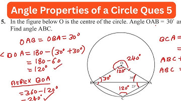 Angle properties of a circle question 5; KCSE 2025 EXAM Revision Paper 2