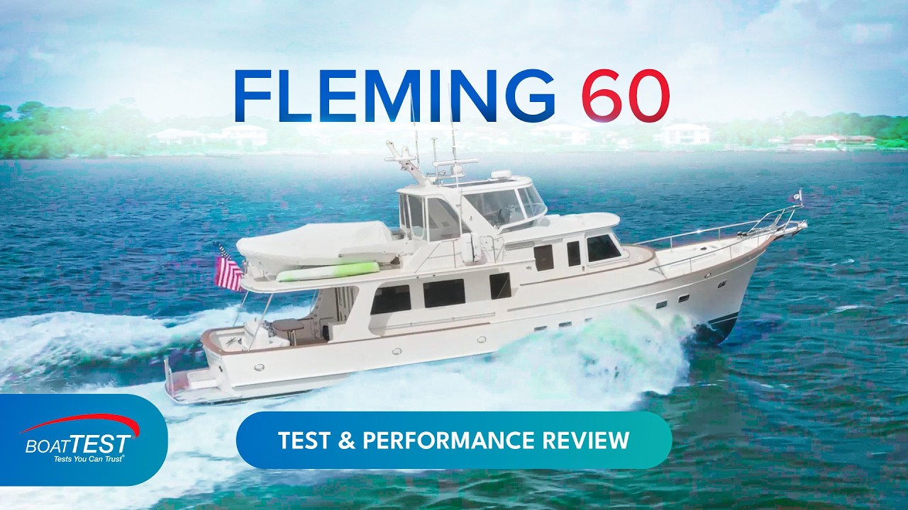 ⁣Fleming 60 Tested - Engine Room to Open Water | BoatTEST