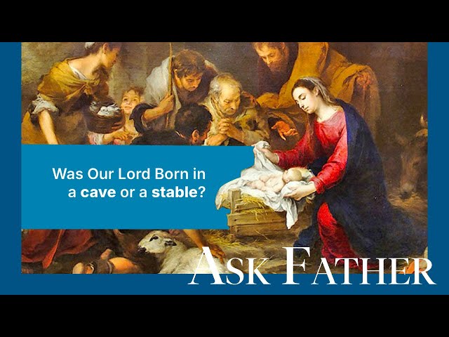 Was Jesus Born in a Cave or Stable? | Ask Father with Fr. Michael