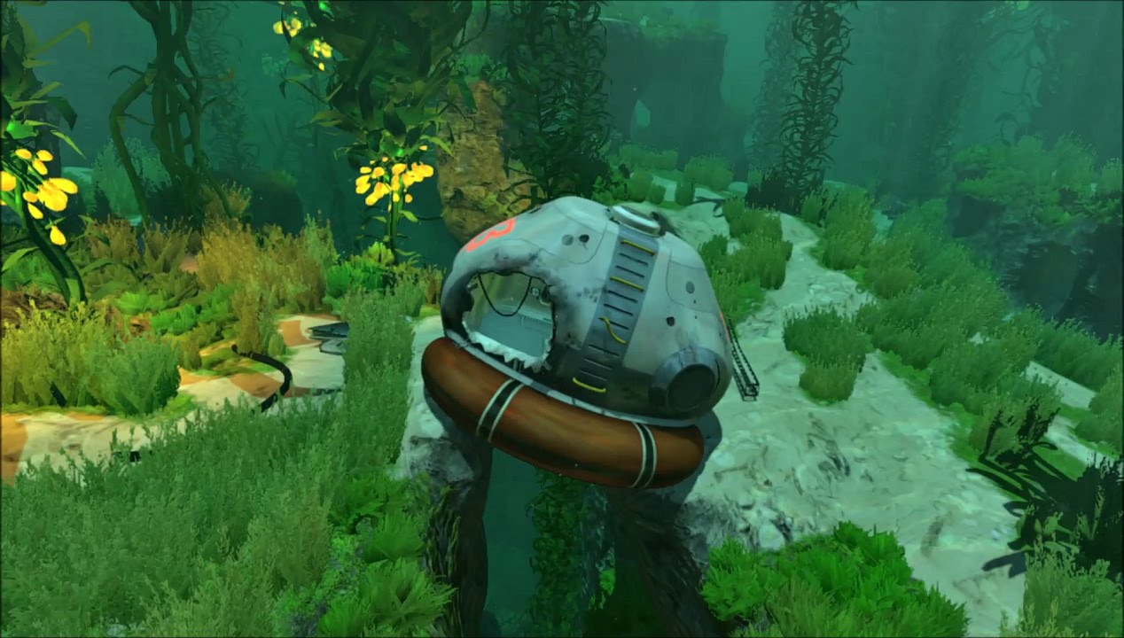 Subnautica краб захват