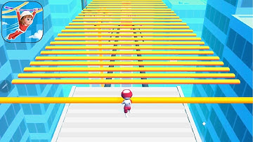 New Satisfying Mobile Game Roof Rails Top Free Gameplay Walkthrough All Levels Big Update Max Skills