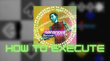 【DDR EXTREME】PARANOiA survivor MAX ESP Lvl. 15 - How to execute