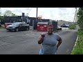 Homeless guy loses his mind over filming in public. 