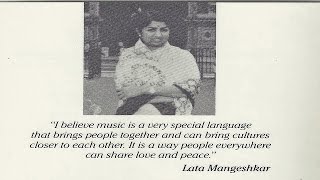 Vignette de la vidéo "Lata Mangeshkar - You Needed Me"