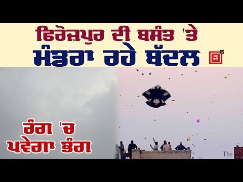 ਮੀਂਹ ਨੇ ਵਧਾਈ ਫਿਰੋਜ਼ਪੁਰੀਆਂ ਦੀ Tention, ਫਿੱਕਾ ਪਾਇਆ Basant ਦਾ ਰੰਗ