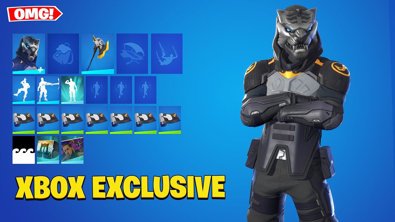 Fortnite Gilded Hunter Pack Showcase! (Exclusive To Xbox NextGen