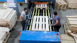 Palet Üretiminde Yeni Nesil Otomasyon Sistemi - Üretim Hattı