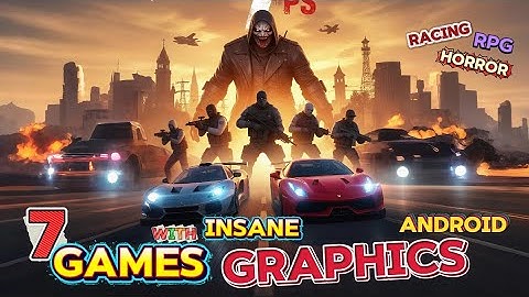 7 Android Game With console Graphic🎮📱 #androidgames #mobilegame 🔥#highgraphics 