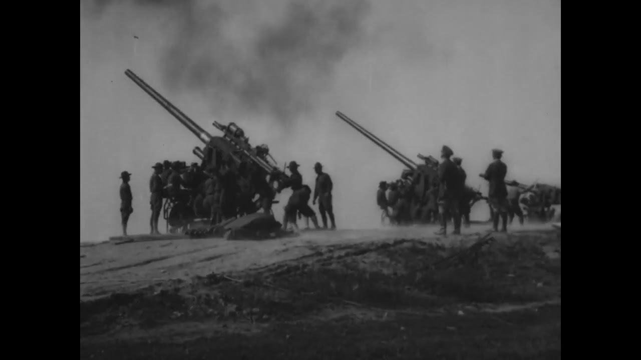 1918-30: US Anti-Aircraft Target Practice, Live Fire 