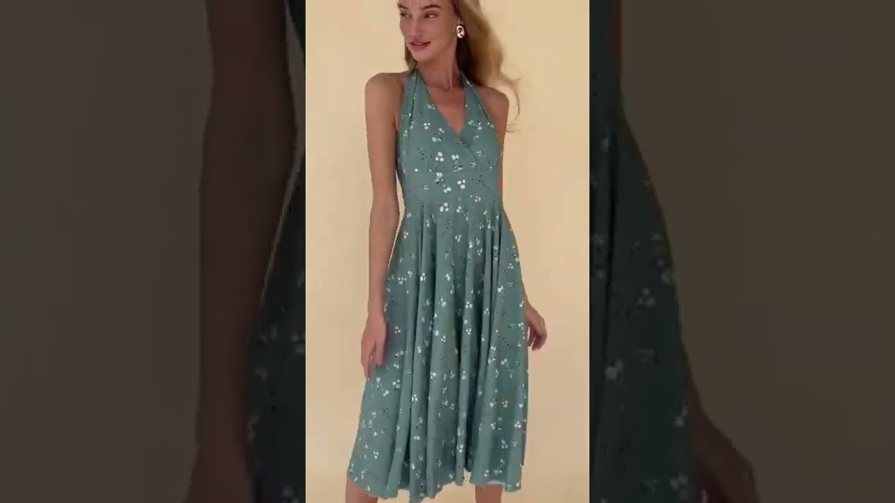 Красивое летнее платье сарафан с открытой спиной WILDBERRIES: Арт. 31630185