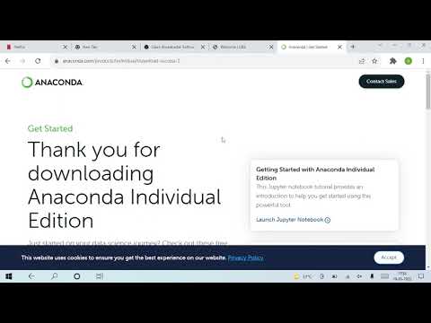 Install Anaconda Python on Windows - YouTube