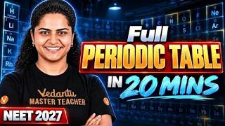 Periodic Table ONE SHOT in Just 20 Minutes! 🔥 | NEET 2027 Chemistry screenshot 5