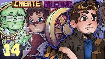 Minecraft Modded: Create Arcane Engineering - Ep. 14 - W/ CaptainSparklez & PeteZahHutt