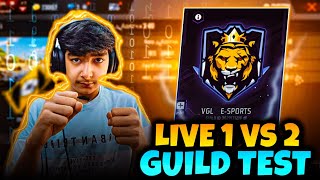 FREE FIRE LIVE GUILD TESTING | GUILD TEST LIVE | FF LIVE GUILD TEST #totalgaming #freefire #shorts