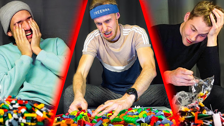 LEGO rakennushaaste ilman ohjeita! TOIMISTOHAASTE
