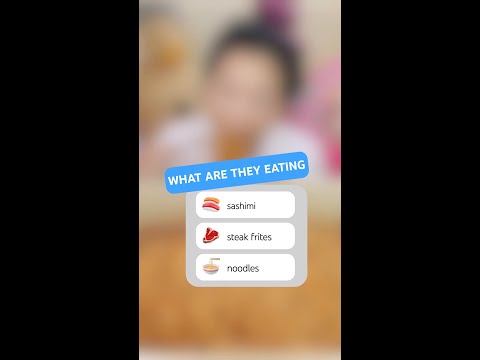 how good are your mukbang skills?? can you guess what foods are being chewed/crunched/slurped on?