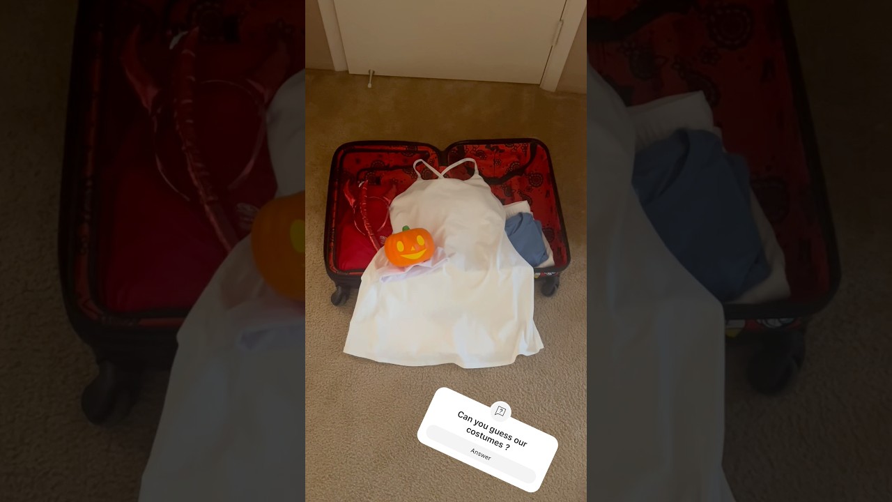 Can you guess our costumes for run Disney Halloween weekend? 