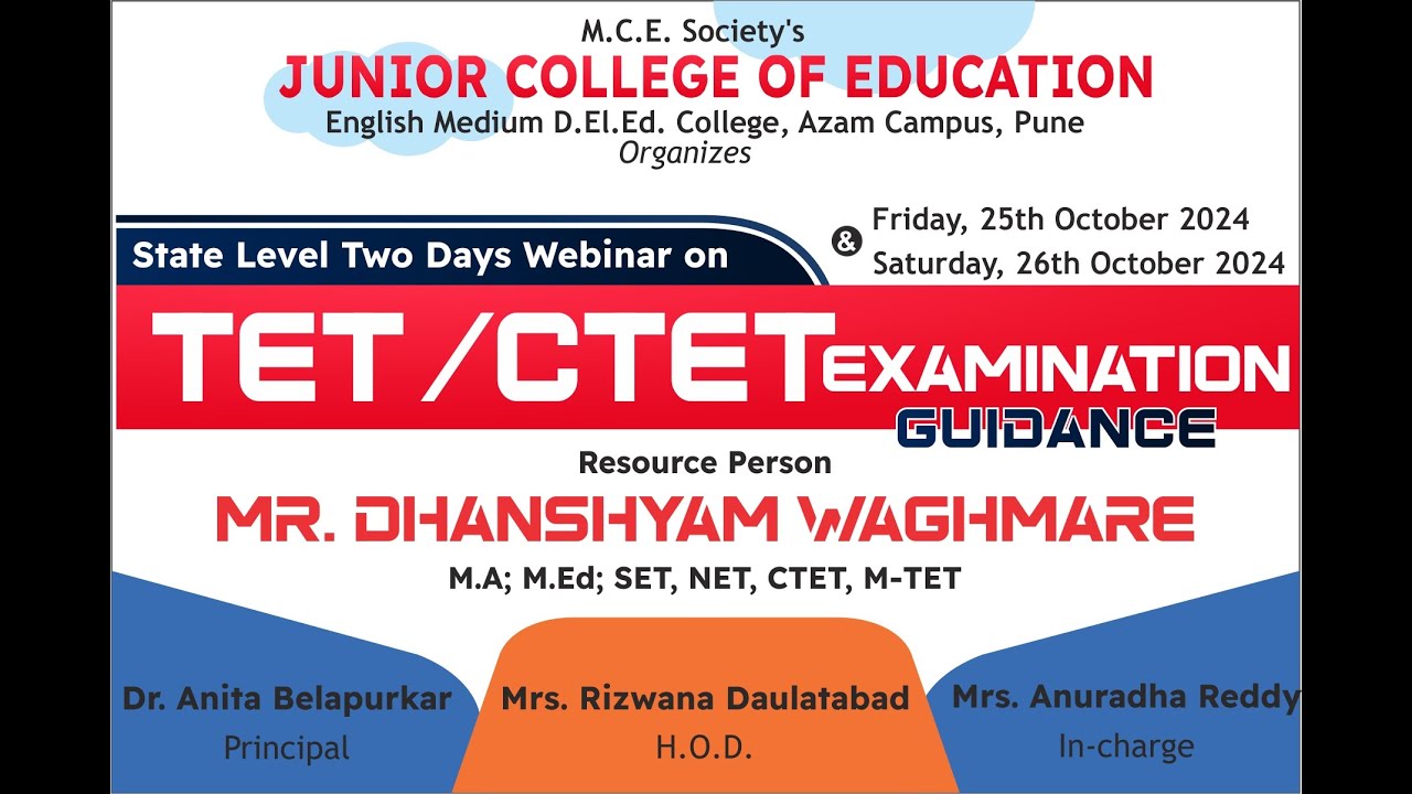 TET Webinar Oct 2024 Day 2 - YouTube
