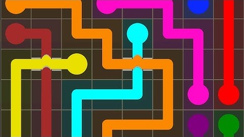 Flow Free bridges solutions. 8x8 Mania. Level 31-60. . My Gaming Town.