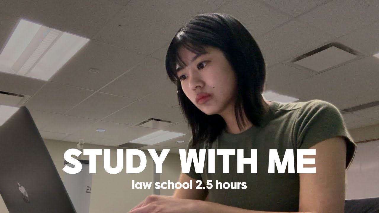로스쿨생이랑 같이 공부해요 📚🖋️| 벼락치기 2시간 스터디윗미 | LAW SCHOOL STUDY WITH ME | 타이핑사운드