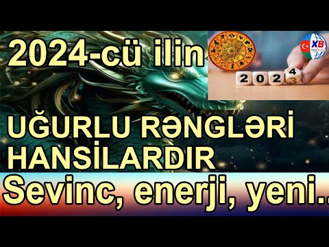 2024-cü ilin uğurlu rəngləri hansılardır? - Sevinc, enerji, yeni başlanğıclar...