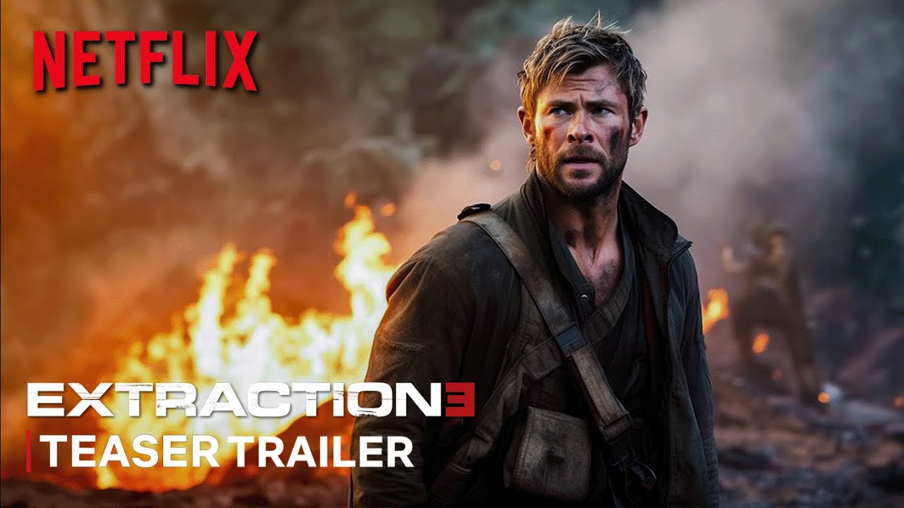 ⁣Extraction 3 (2025) | Teaser Trailer | NETFLIX (4K) | Chris Hemsworth | extraction 3 trailer
