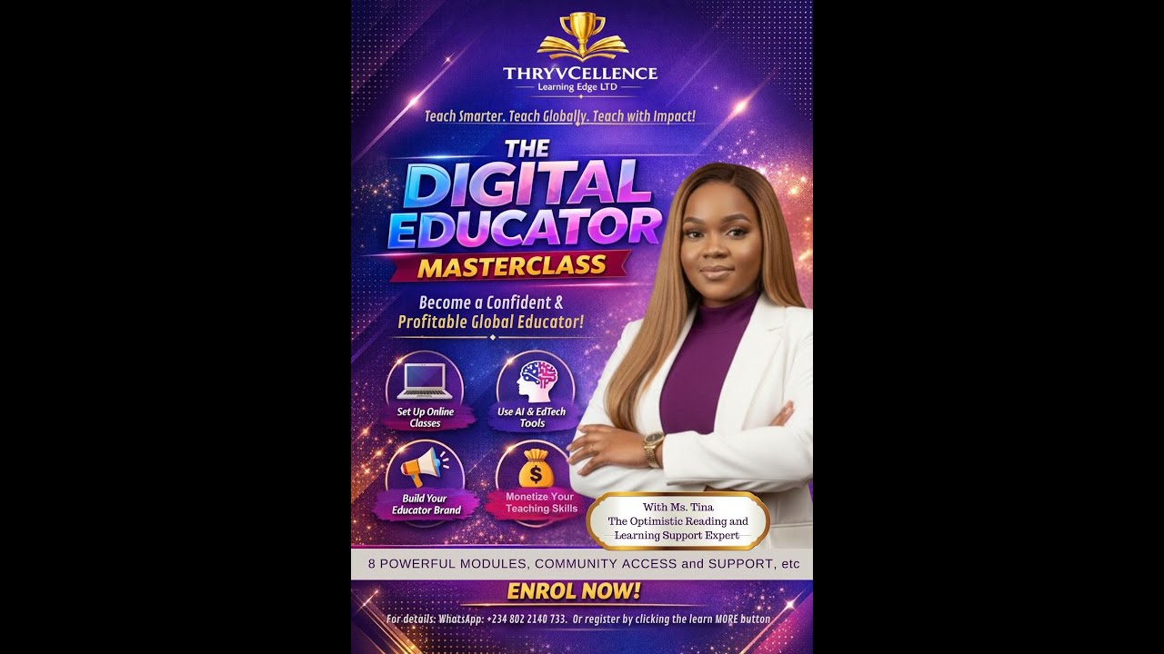 THE DIGITAL EDUCATOR MASTERCLASS DAY 3