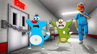 Roblox Oggy Trapped By A Mr Tobby In His Scariest Hospital With Jack | Rock Indian Gamer | screenshot 3