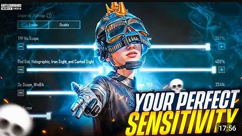 🔥 Bgmi sensitivity settings🔱| Bgmi sensitivity code today | bgmi zero recoil sensitivity code