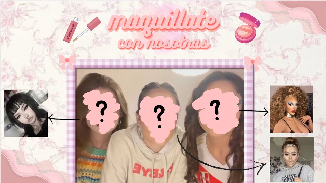 Maquillaje estilo emo🖤, drag queen💅🏻, chav makeup💋. (sale mal)