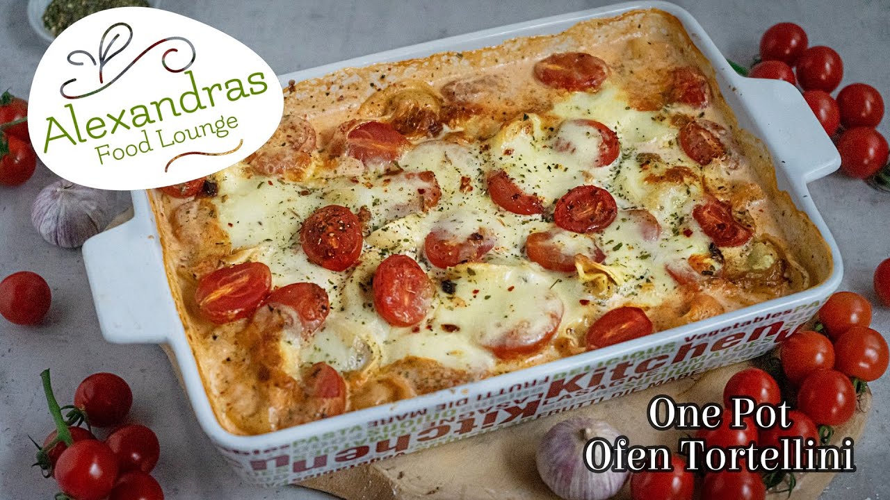 Ofen Tortellini/ One Pot Auflauf/ Mega schnell, wenig Arbeitsschritte#onepot#auflauf
