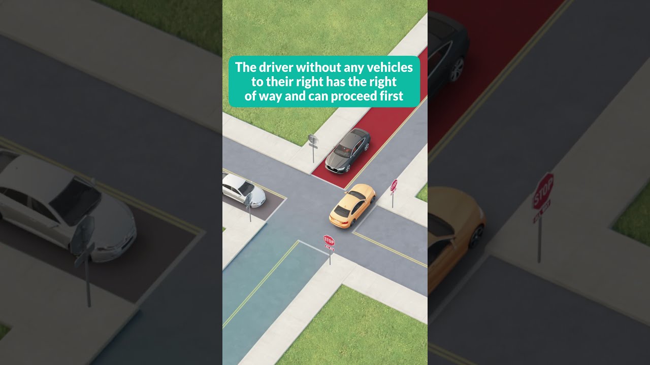Rules At A 4 Way Stop Drivinglesson Cars Drivingtest Drivingtips Driving Learntodrive Us