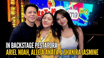 Moment Kebersamaan Ariel noah, Shakira Jasmine & Putri Tercinta Alleia Anata In Backstage Pestapora