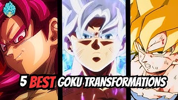 Top 5 BEST Goku Transformations | DBZ DBS DB DAIMA