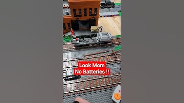 Lego 9 Volt track test to Power Functions