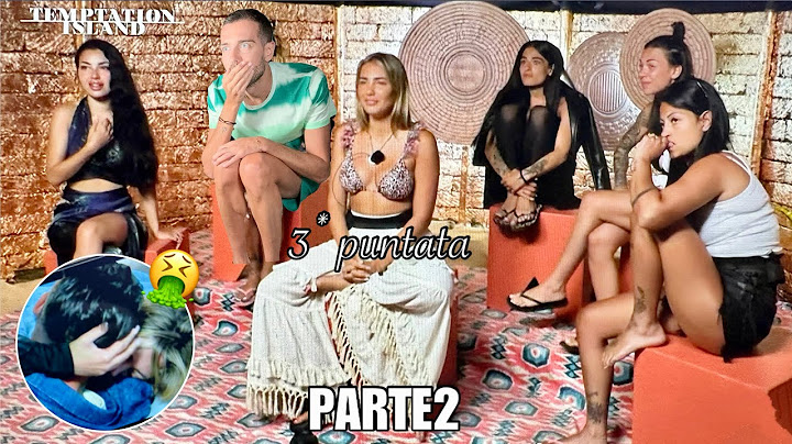 TEMPTATION ISLAND 2024 REACTION TERZA PUNTATA: IL MASCHILISM0 SCHIF0S0 DI LINO!🤮🏝️ (PARTE2)