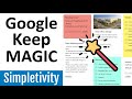 Google Keep and Deepstash Video Quiz