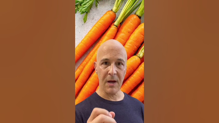 Avoid Doing This To Your Carrots!  Dr. Mandell