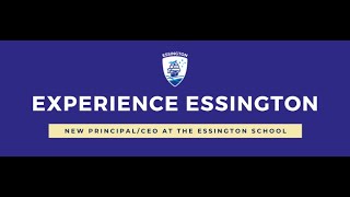 New Principal's Welcome Message
