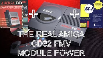 The Real Power of the Amiga CD32 FMV Module with SX-1 - Real Hardware