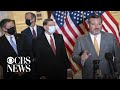 Youre welcome to step away senator ted cruz refuses to put on mask after reporter asks during