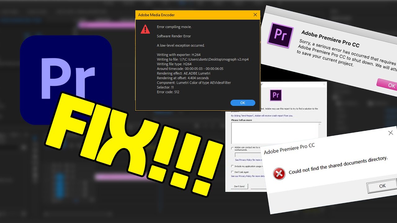 How To Stop Premiere Pro From Crashing | Tutorial - YouTube