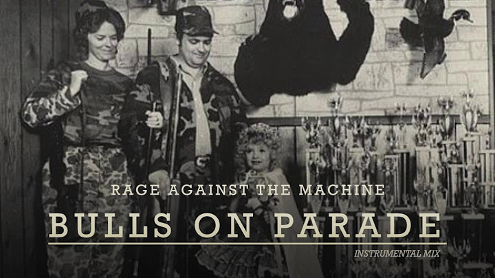 Bulls on Parade Instrumental version - Instrumental performance video thumbnail