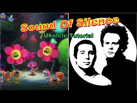 The Sound Of Silence - Trolls / Simon & Garfunkel - Ukulele Tutorial [Chords, Picking]