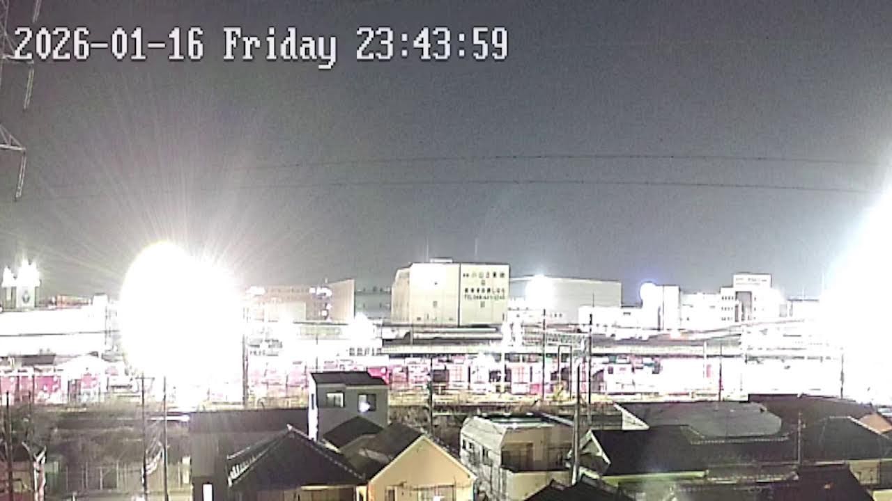 埼玉県越谷市登戸町ライブカメラ Saitama Koshigaya Live camera.world.cam