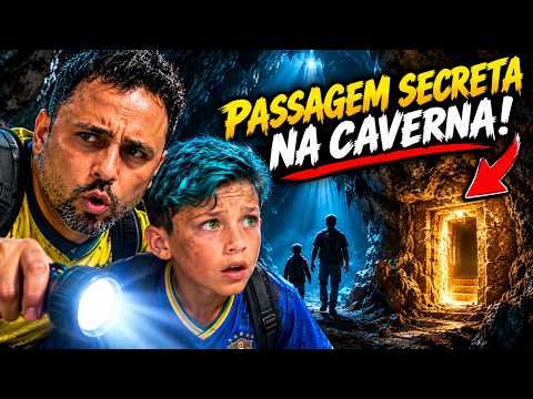 WE DISCOVERED A SECRET PASSAGE INSIDE A CAVE... WHERE DOES IT LEAD?