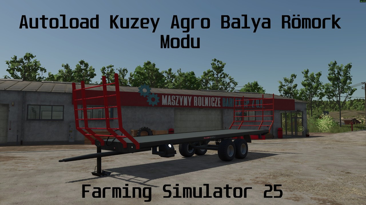 Remorque de balles Kuzey Agro