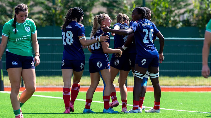 Summer Nations Series : France moins 20 ans féminin - Irlande, le résumé