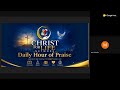 CFL Daily Hour Of Praise - Dreams and Visions (7 languages of God) - Brian Mutale